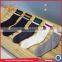 Japanese style stripes sock with crew knitting machine price