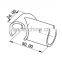JY-A010| Light-weight plastic joint| Gloosy surface pipe clamp for creform system