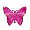 FUCHSIA ACRYLIC DECORATIVE BUTTERFLY