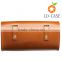 Italian vegetable tanned leather tool bag,luxury easy carry case for tools