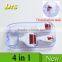 Best selling 4 in 1 derma roller with different needles number for home and salon use