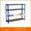 Aceally CE Hot sale promotional 5 layers light duty slotted angle steel shelving with MDF
