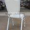 Stackable Assembled White French Louis Dining Chair Wedding Chair,aluminum frame thickness:1.8mm or 2.0mm