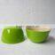 Handicraft spun bamboo bowl safe for food, salad bowl made in Vietnam