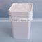 18 Liter food grade Plastic square bucket Sauqre pail for packing 4.5 gallon bucket