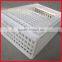 factory sell white plastic chicken transport cage
