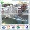 Heavy duty galvanized double axle box trailer with cage