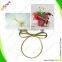 2014 Elastic Cord With Ribbon Bow , Gift Bow