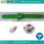 Temper Button RFID Soft PVC Wristbands