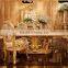 Luxury Style Golden Four Door Showcase, Gorgeous Home Decorative Glass Display Cabinet/ Wine Cabinet