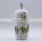 500ml Chinese Porcelain Bottle, Custom Ceramic Bottle for Liquor Wholesale