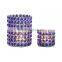 Wedding crystal centerpiece, Crystal t light holder, Crystal Centerpiece for wedding table