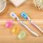J383 Durable and flexible silicone toothbrush case