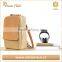 New material kraft paper backpack paper knapsack leisure Kraft paper backpack