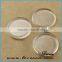 Loose Cabochons!!! Round Flatback Transparent Clear Glass Cabochons Beads