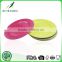 Diswasher safe Best design Non-toxic bamboo fiber hotel used dinner plates