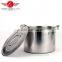Big Capacity Uesful High Grade Stainless Steel Soup Pot Set/cooking Pot