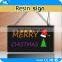 LED programmable LED sign board designs /glow programmable LED sign display board