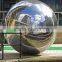 garden street statue metal craft sculpture stainless steel balls
