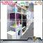 Steel clothes display rack for kids wall mounted clothes hanger rack