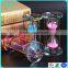 KM-CP07 New Design Beautiful Crystal Hourglass & Crystal Sand Timer