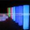 wireless rechargeable li battery operated illuminated rgb led column
