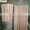 hot stamping logo natural wooden broom handle