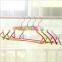 OEM Plastic Hanger for Summer Coat/wholesale Plastic Hanger With Metal Hook/custom Cheap Hanger With Metal Hook