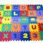 EVA Puzzle Mats With Alphabets and Numbers - Non-toxic, Non-smell