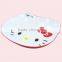 Kitty Cat Design Food Grade Melamine Fruit Dish/Food plate for kids