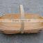 eco-friendly decorative agricultural natural eco-friendly Woven Basket Fruit Basket