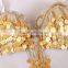 STELISY newest style delicacy gold coins embellished belly dance top