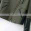 Fashion polyester and wool pu combination quilting high quality garment mamufacturer ladies coats jackets