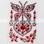 Colorful Butterfly Heart Stick On Self Adhesive Gems Rhinestones,DIY Craft Acrylic Crystals