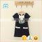 Fashion Girl Clothes & New Child Casual Clever Dress Short Sleeve Baby Girls Clothing