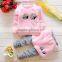 Fashion children Colorful Kids Cotton Clothing Sets Fancy Girls Winter Clothing Sets