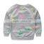 High Quality Pullover Long Sleeve t Shirt Children Sports Clothes Sets