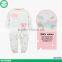 100% Soft Touch Cotton Cute Printing Children Apparel Kids Wear Set
