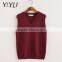 Fashion winter fall boy wine school uniform sweater vests
