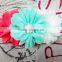 NEW ARRIVAL Baby Chiffon Flower Headbands Elastic, Pearl Headband Rhinestoned