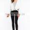 Latest Contrast Front Lapels Pointed Hem Blazer Sexy Women Blazer 2015