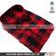 2017 latest fashion big check flannel shirt for men