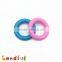 35mm BPA Free Craft Baby Toys Infant Teething Circle Plastic Rings