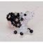cute 3d beaded milch cow 3mm bicone crystal beads animal charm