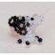 Cute 3d Beaded Milch Cow 3mm Bicone Crystal Beads Animal Charm