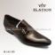Brown and coffee leather men dress shoes