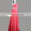 Stunning Sweetheart Neckline Halter Beaded Slit Skirt Chiffon Design Your Own Long Prom Dress