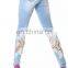 2016 Baiyimo new fashion design women denim jeans pants