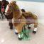 HI factory wholesale mechanical ride on horse life size walking ride on horse toy