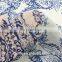 Hangzhou Printed Blue and White Porcelain Fabric Paisley 100% Pure Silk Chiffon Fabric